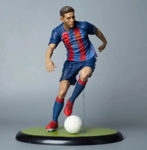 축구의 신 바르셀로나 메시 기념 선물 피규어 (30cm)